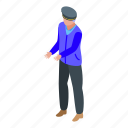 security, service, police, isometric