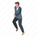 running, security, service, isometric