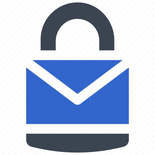 Email, mail, message, lock, security, protect icon - Download on Iconfinder