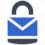 email, mail, message, lock, security, protect 