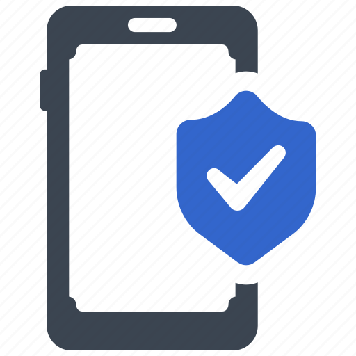 Smartphone, mobile, phone, defense, security, shield, protection icon - Download on Iconfinder
