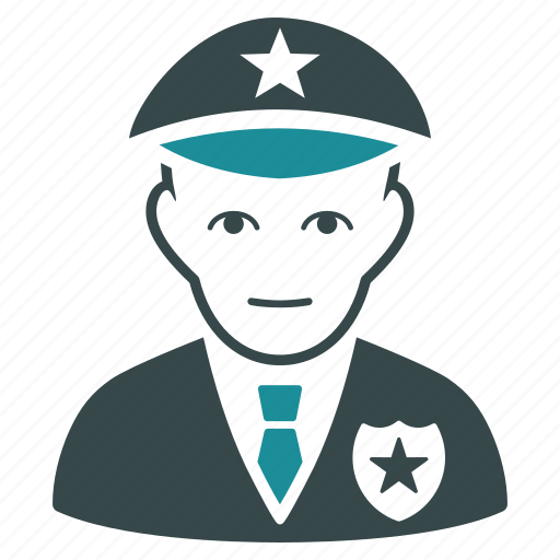 Cop, policeman, sheriff, patrol, police officer, protection, security icon - Download on Iconfinder