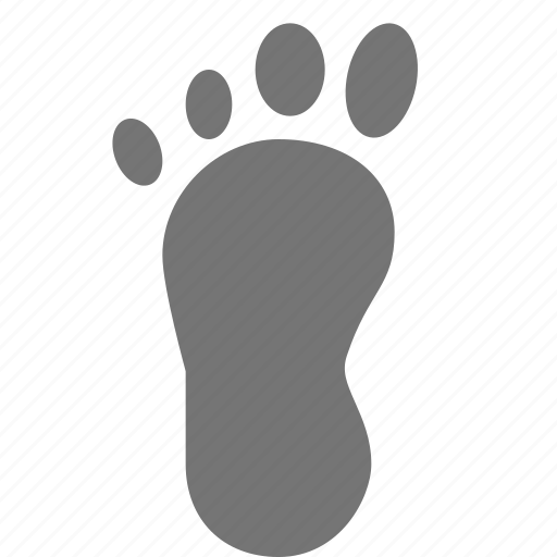 Footprint, foot icon - Download on Iconfinder on Iconfinder