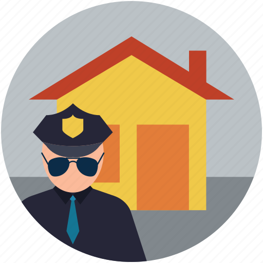 Home protection, home with security, safety concept, security concept, security guard icon - Download on Iconfinder