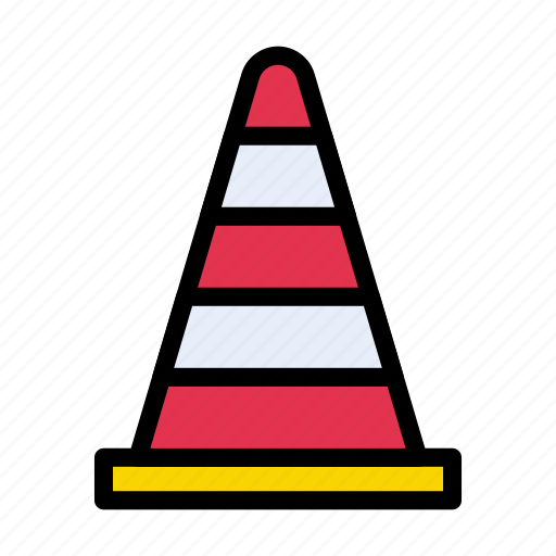 Block, cone, protection, road, safety icon - Download on Iconfinder