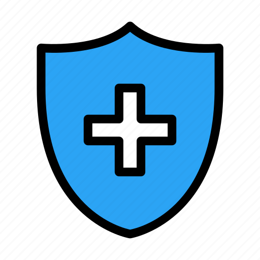 Care, emergency, protection, security, shield icon - Download on Iconfinder