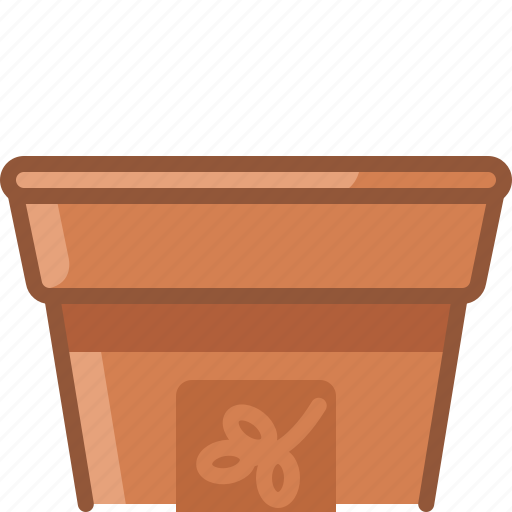 Cultivation, earthen, flowerpot, gardening, pot, seeding icon - Download on Iconfinder
