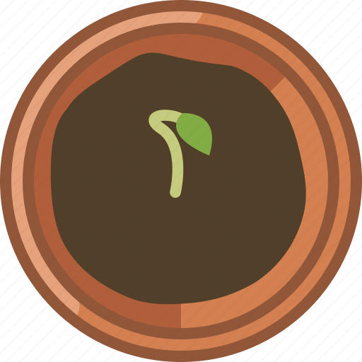 Earthen, flowerpot, gardening, growth, plant, seeding icon - Download on Iconfinder