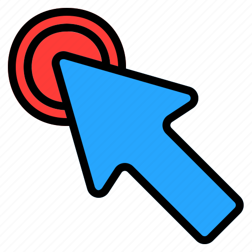 Click, mouse, pointer, cursor, arrow, direction icon - Download on Iconfinder