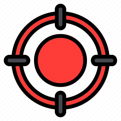 Target, goal, aim, focus, bullseye icon - Download on Iconfinder