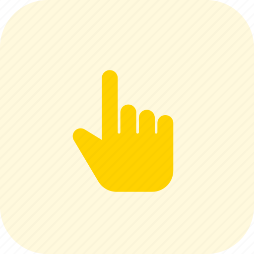 Hand, pointing, up, essentials, selection, cursors, gesture icon - Download on Iconfinder