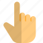 hand, pointing, up, selection, cursor, interface essentials 