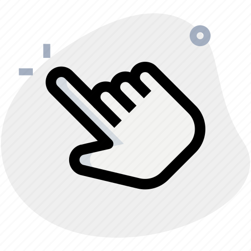 Slant, hand, selection, cursors, gesture icon - Download on Iconfinder