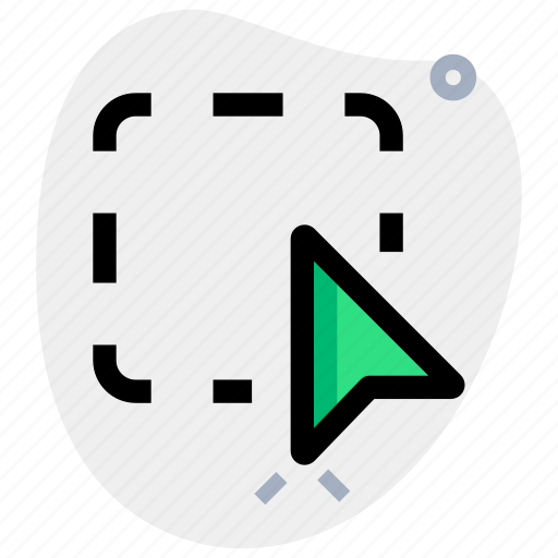 Square, selection, cursors, interface essentials icon - Download on Iconfinder