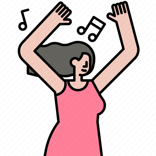 Dance, women, girl, dancer, smileys, musical icon - Download on Iconfinder