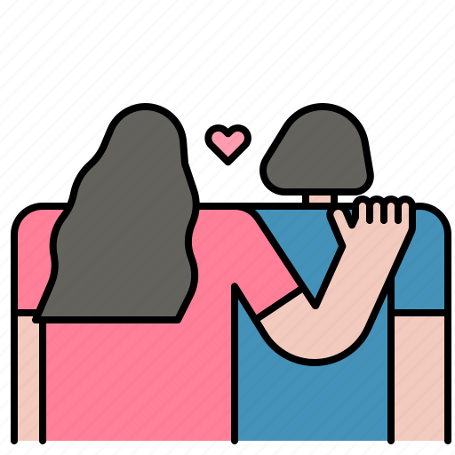 Understanding, hug, friend, support, love, selfcare, mental icon - Download on Iconfinder