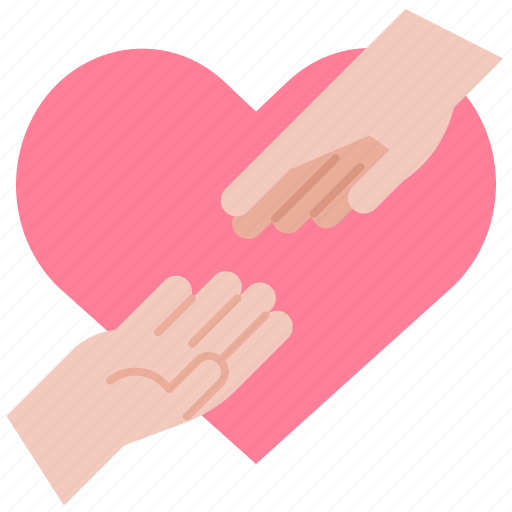 Reach, out, care, heart, love, charity, selfcare icon - Download on Iconfinder