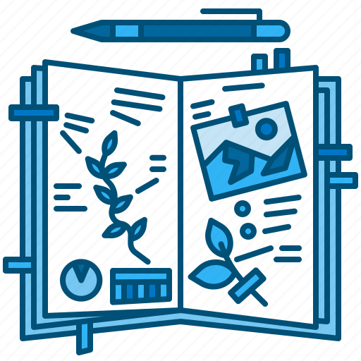 Journaling, diary, notebooks, notepad, education, notebook icon - Download on Iconfinder