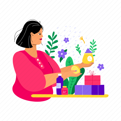 Beauty, product, moisturizer, cream, woman, female, shop illustration - Download on Iconfinder