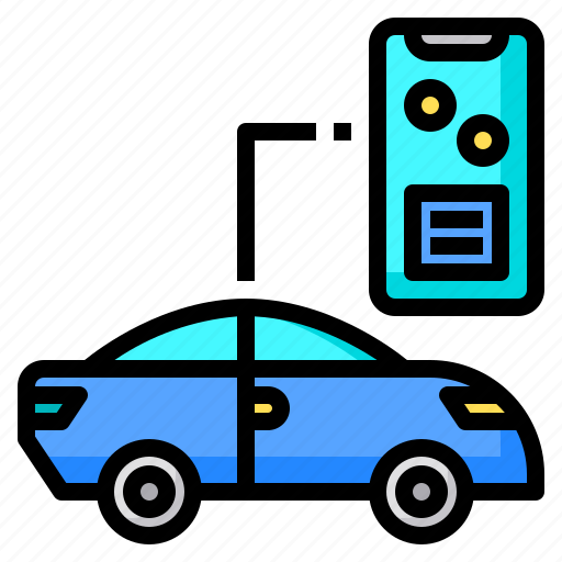 App, application, car, driving, self, self driving, vehicle icon - Download on Iconfinder