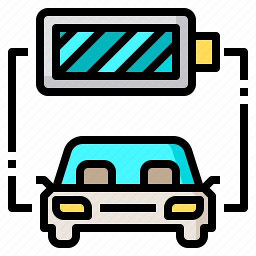 Battery, car, driving, power, self, self driving, vehicle icon - Download on Iconfinder