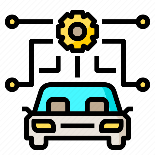 Car, driving, ecu, self, self driving, vehicle icon - Download on Iconfinder