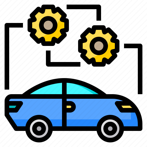 Car, driving, self, self driving, setting, vehicle icon - Download on Iconfinder