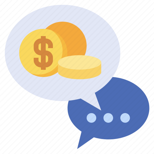 Chat, cash, speech, talk, money icon - Download on Iconfinder