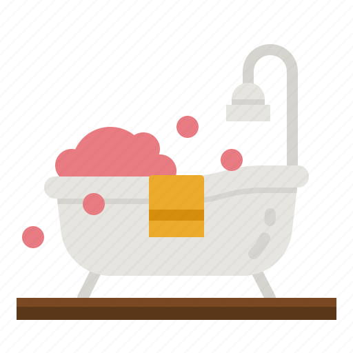 Bath, shower, bubble, relax, tub icon - Download on Iconfinder