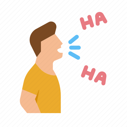 Laughing, laugh, funny, laughter, smile icon - Download on Iconfinder