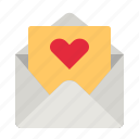 letter, love, romance, mail, heart