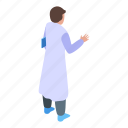 personal, doctor, isometric