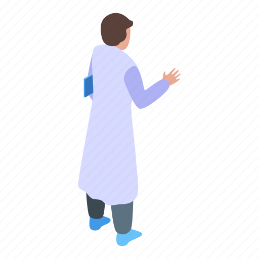 Personal, doctor, isometric icon - Download on Iconfinder