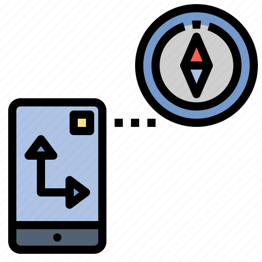 Compasses, direction, map, navigate, sensor icon - Download on Iconfinder