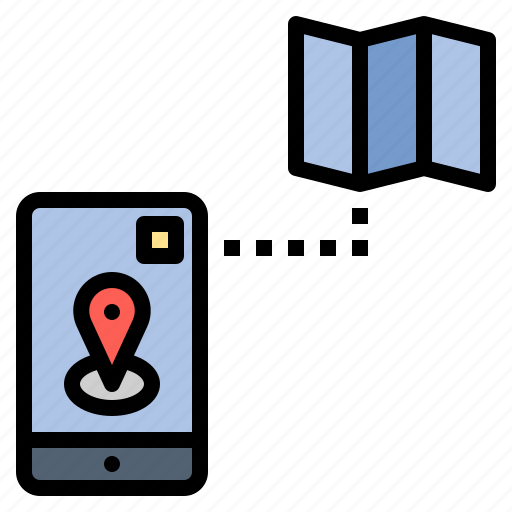 Geomagnetic, location, map, navigate, sensor icon - Download on Iconfinder
