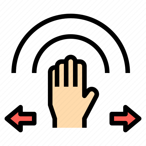 Gesture, identity, motion, security, sensor icon - Download on Iconfinder