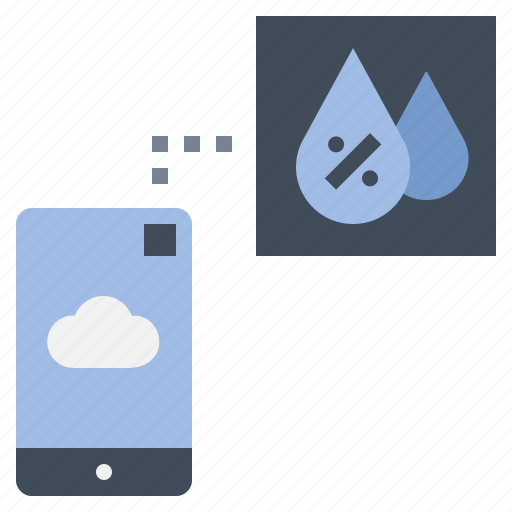 Climate, humidity, moisture, sensor, weather icon - Download on Iconfinder