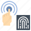 identity, scan, security, sensor, touch 