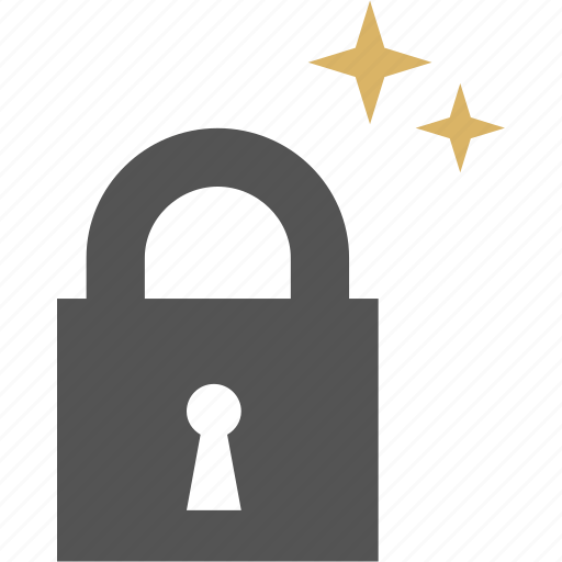 Encryption, lock, lock star, padlock, ssl icon - Download on Iconfinder
