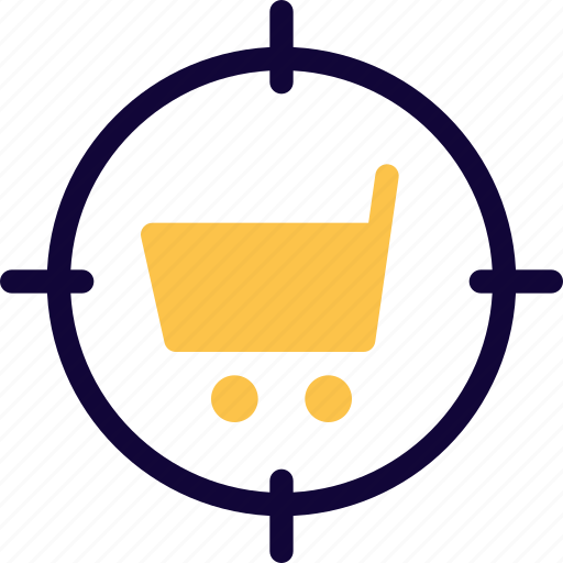 Target, market, cart, seo icon - Download on Iconfinder