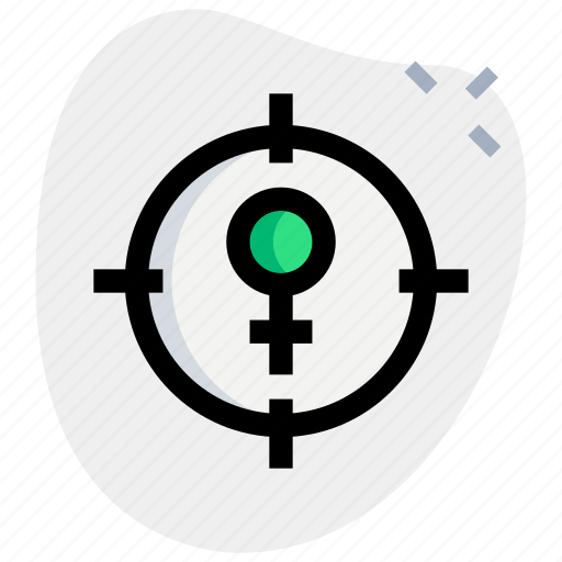 Female, target, web, apps, seo icon - Download on Iconfinder