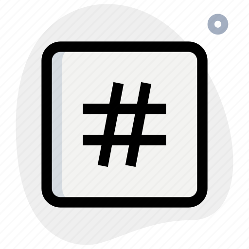 Hashtag, web, apps, seo icon - Download on Iconfinder
