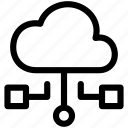 cloud, network, internet, information, communication, computer