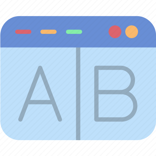 A, ab, abtest, b, seo, test, testing icon - Download on Iconfinder