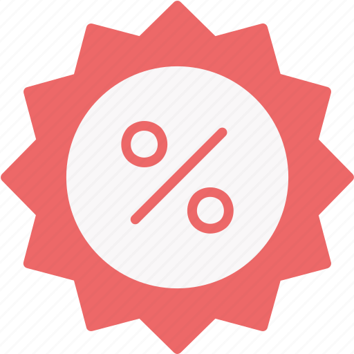 Badge, coupon, discount, label, percent, price, sale icon - Download on Iconfinder
