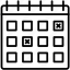 calendar, date, events, schedule, time, marked, month, event, timer 
