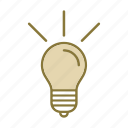 bulb, idea, lamp, seo