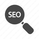 business, magnifier, search, seo
