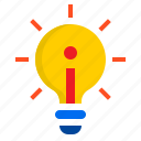 bulb, business, finance, idea, seo