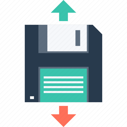 Backup, data, disk, diskette, floppy, save, storage icon - Download on Iconfinder